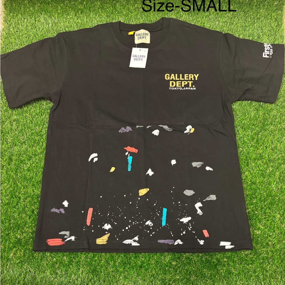 Gallery Dept Black Graphic T-Shirt